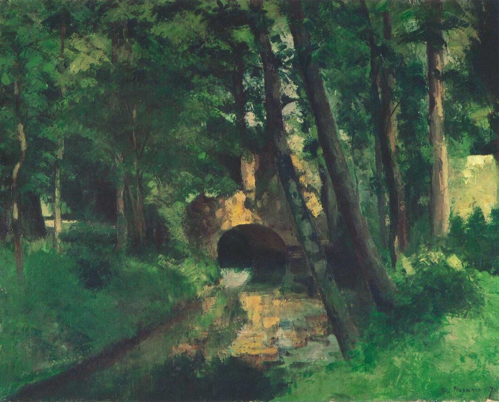 Camille Pissarro Pontoise'de Küçük Köprü