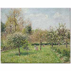 Camille Pissarro Meyvelik Eragny'de İlkbahar