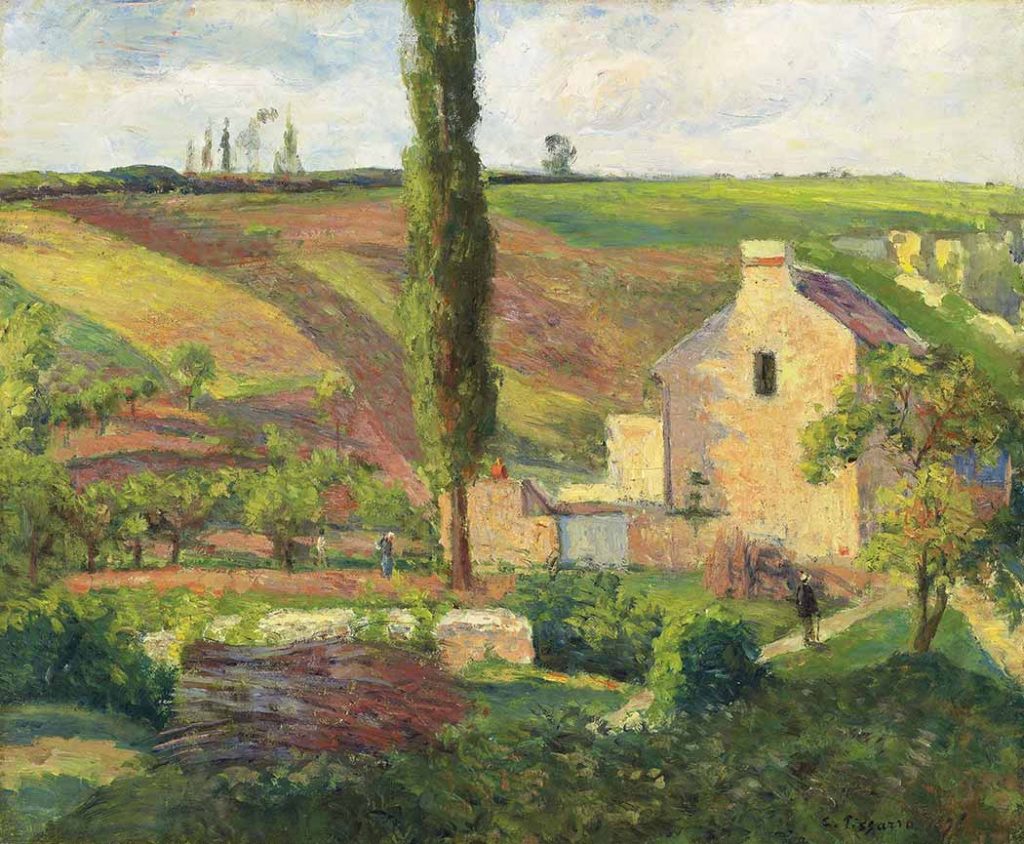 Camille Pissarro Tarlalara Bakış