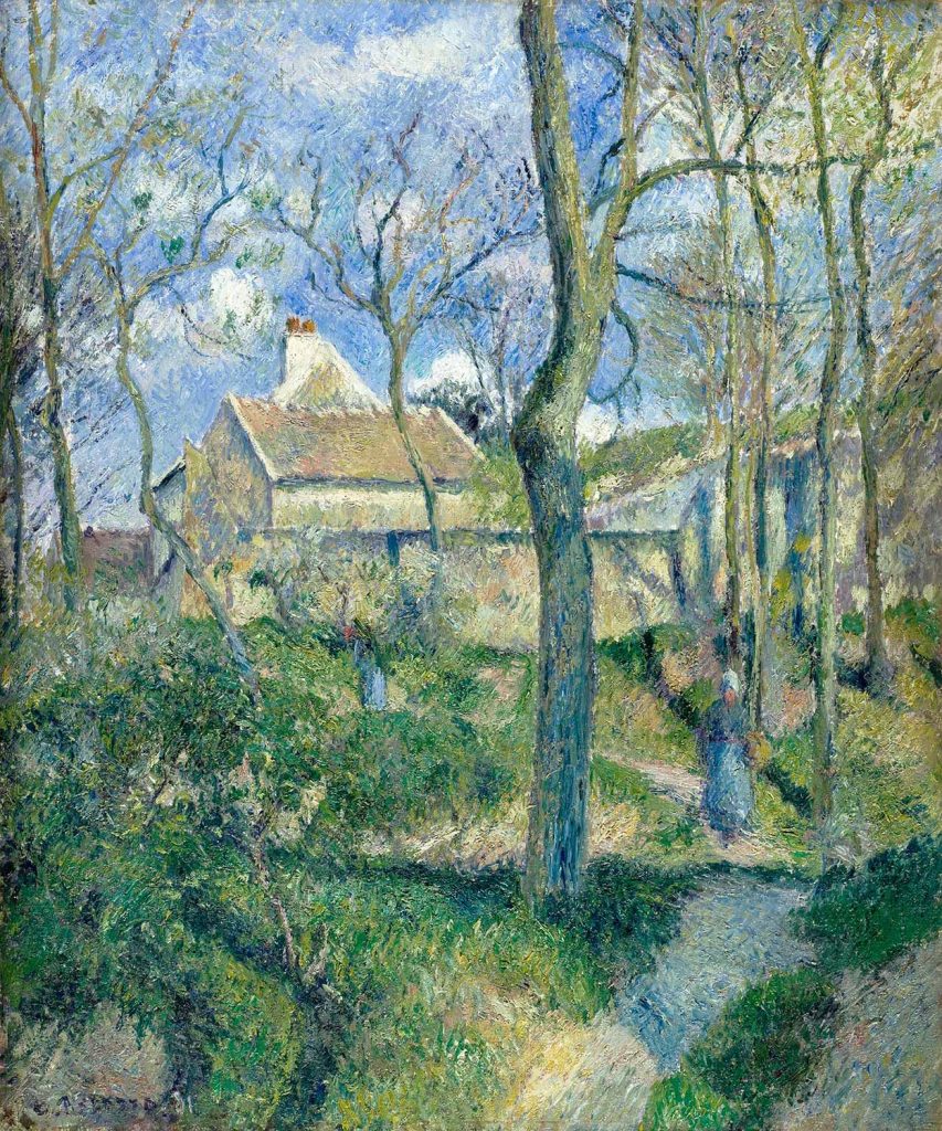 Camille Pissarro Les Pouilleux Yolu Pontoise