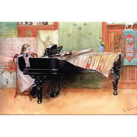 Carl Larsson Çalışma