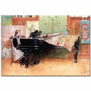 Carl Larsson Çalışma