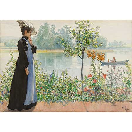 Carl Larsson Karin Kıyıda