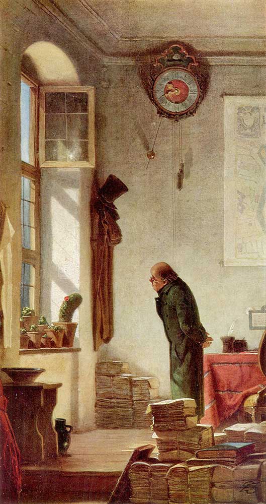 Carl Spitzweg Kaktüs Meraklısı