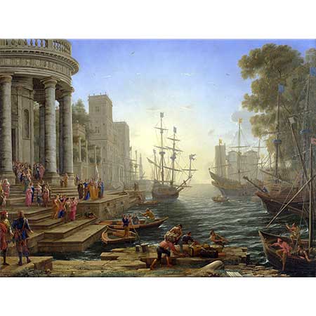 Claude Lorrain Azize Ursula'nın Seyahati