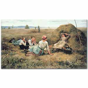 Daniel Ridgway Knight Hasat Molası