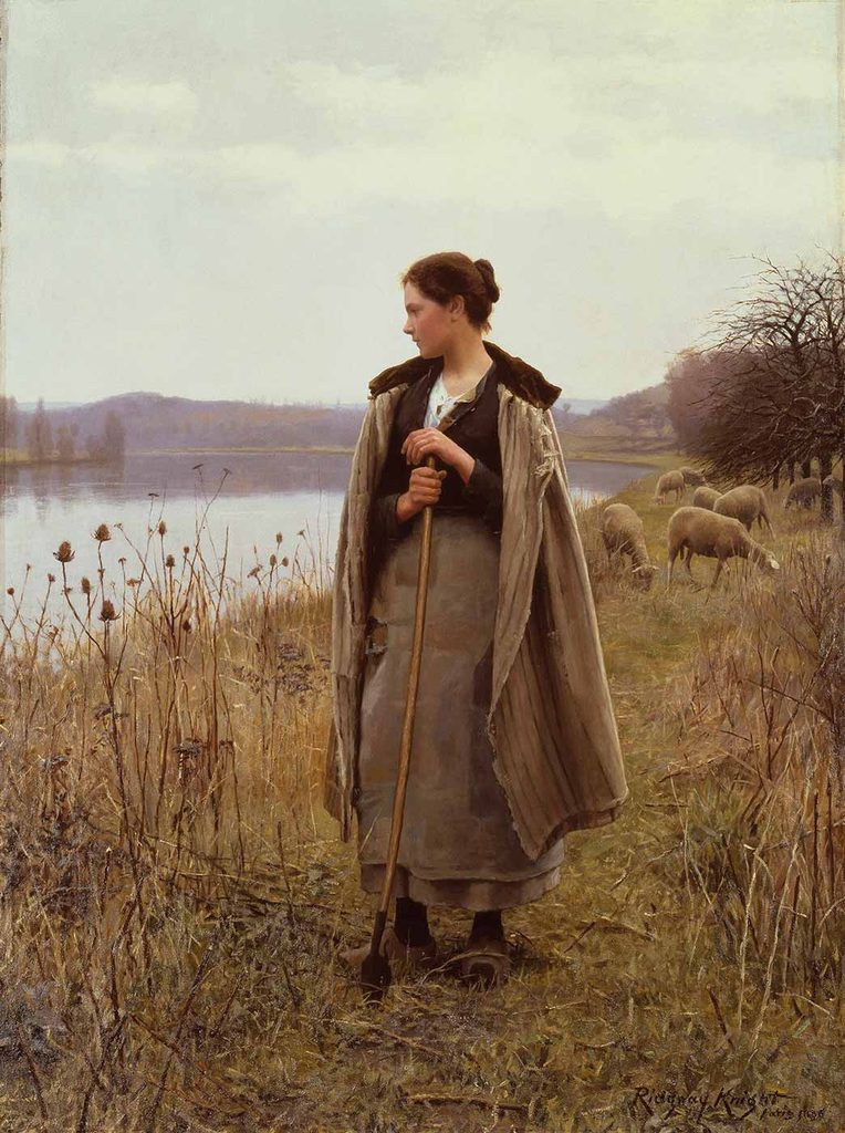 Daniel Ridgway Knight Çoban