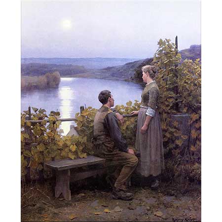 Daniel Ridgway Knight Yaz Akşamı