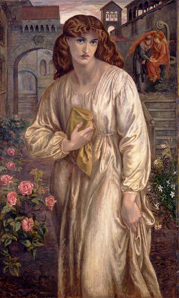 Dante Gabriel Rossetti Beatrice'i Selamlama