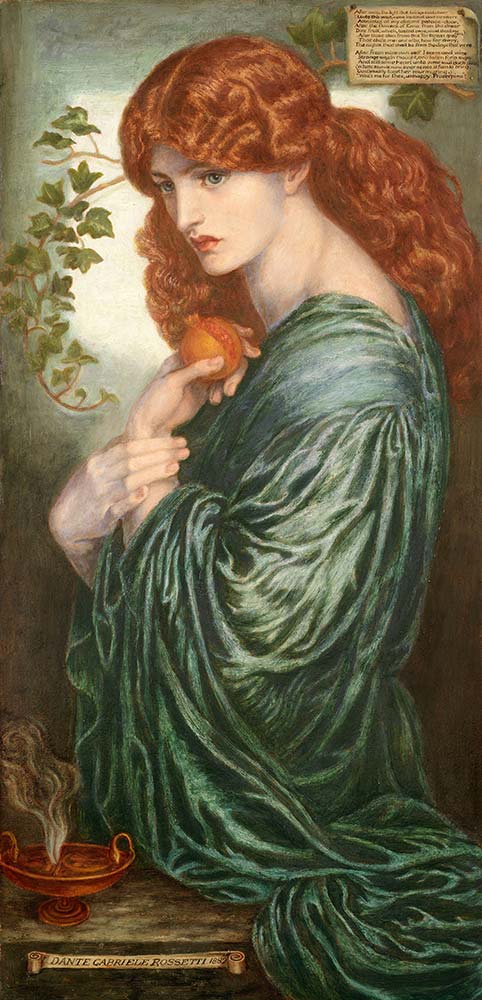 Dante Gabriel Rossetti Proserpine