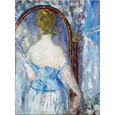 Edouard Manet Ayna Karşısında