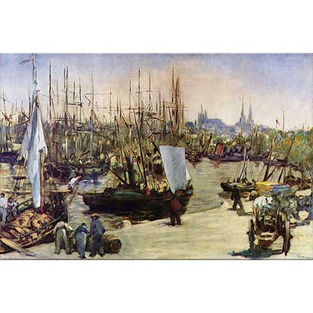 Edouard Manet Bordeaux Limanı