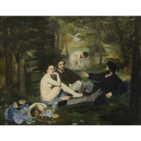 Edouard Manet Çayırda Öğle Yemeği