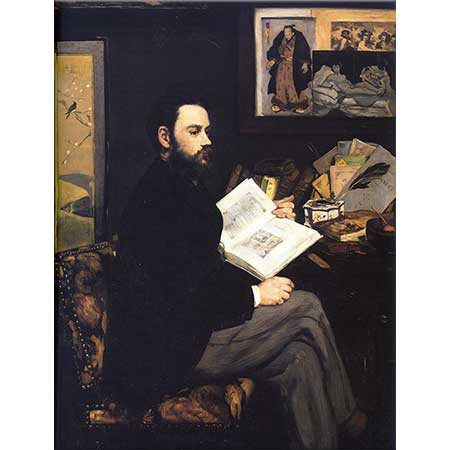 Edouard Manet Emile Zola'nın Portresi