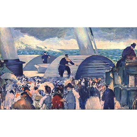 Edouard Manet Folkestone'a Yanaşma