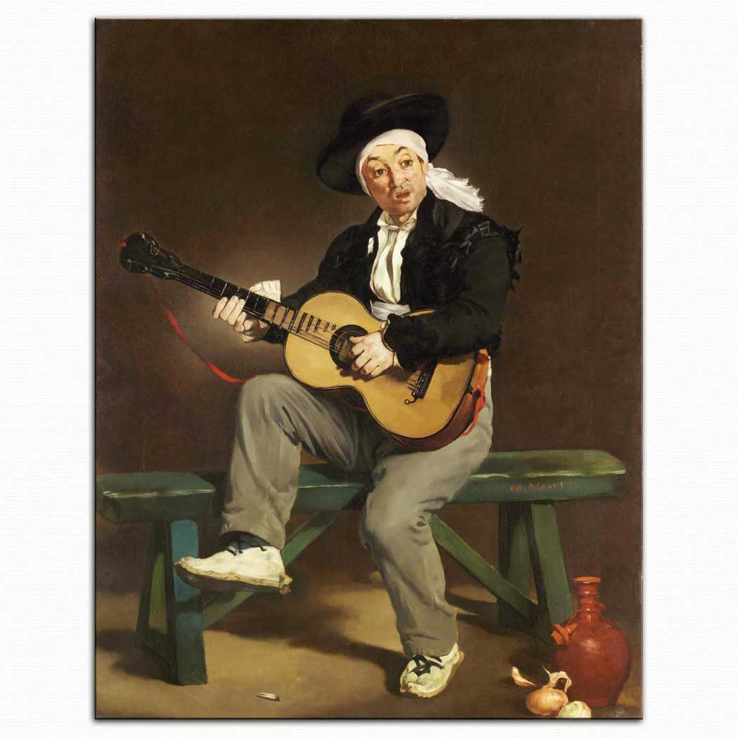 Edouard Manet Ispanyol şarkıcısı