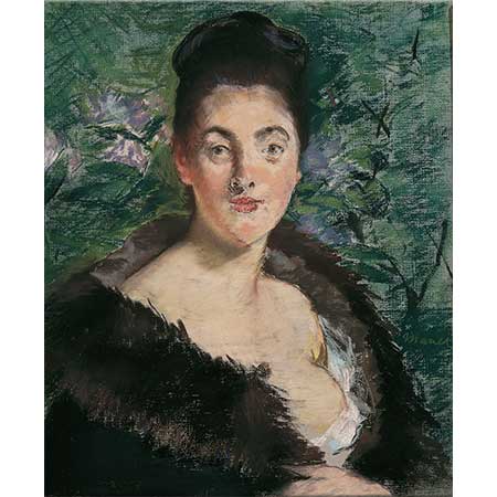 Edouard Manet Kürklü Kadın