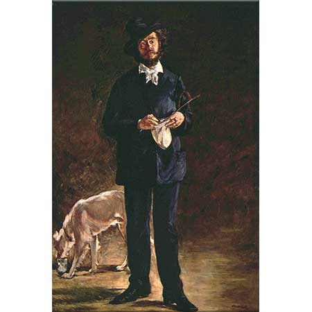 Edouard Manet Mösyö Gilbert Marcellin Desboutin