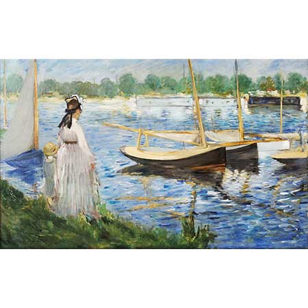 Edouard Manet Seine Kıyısı Argenteuil