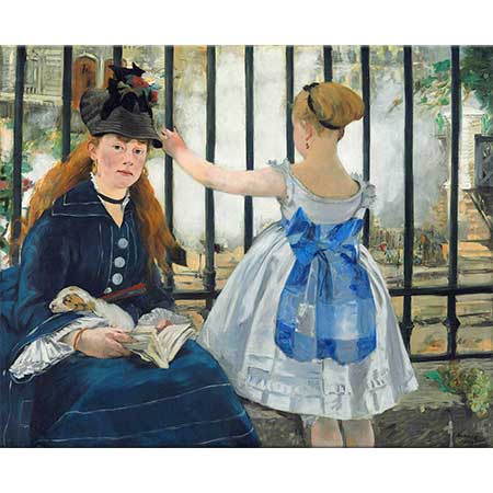 Edouard Manet Tren Yolu