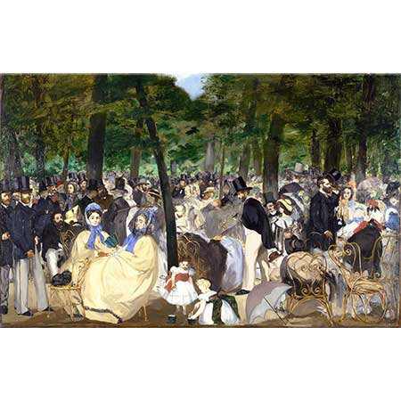 Edouard Manet Tuilerien'de Konser
