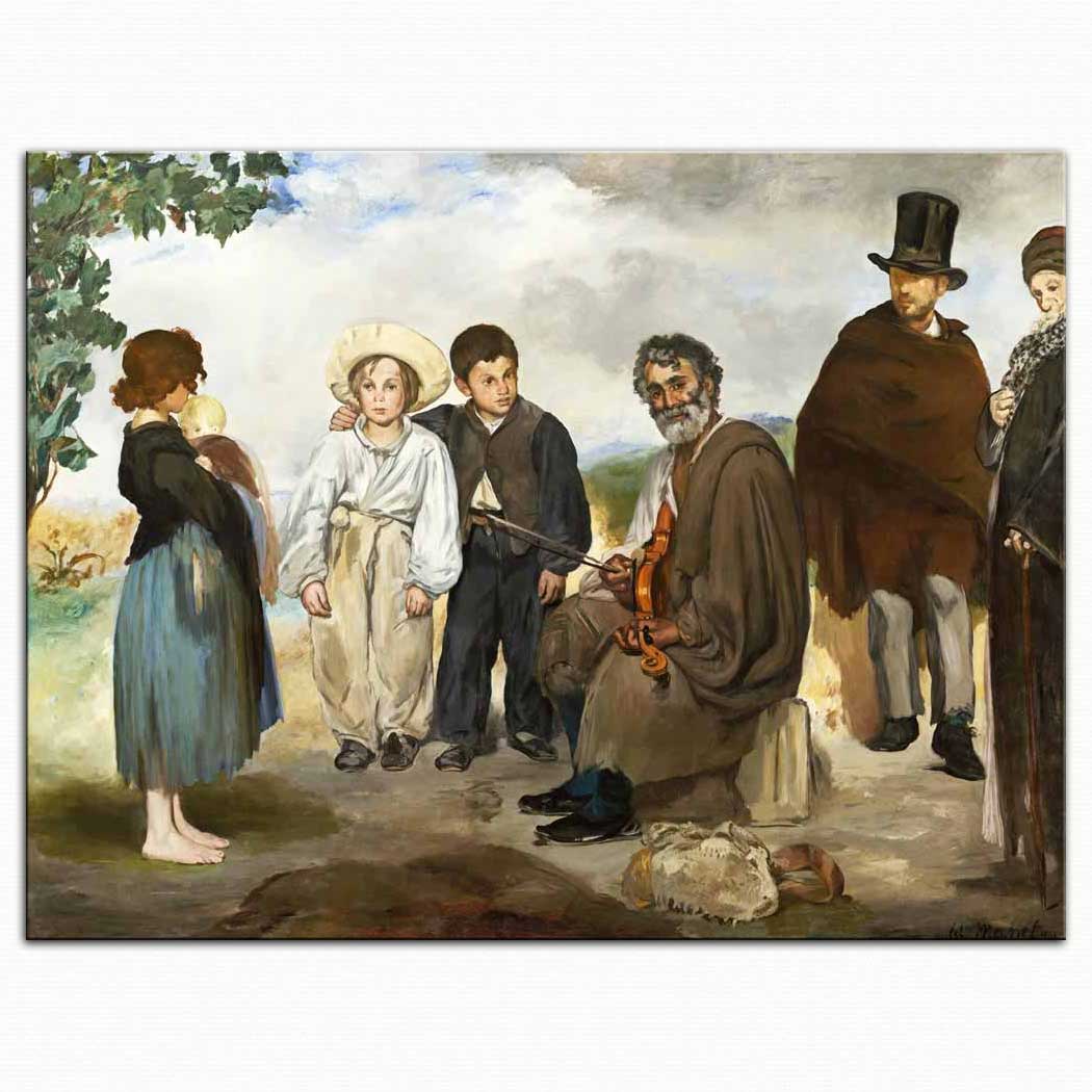 Edouard Manet Yaşlı Müzisyenler