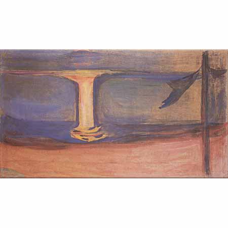 Edvard Munch Asgard Sahilinden