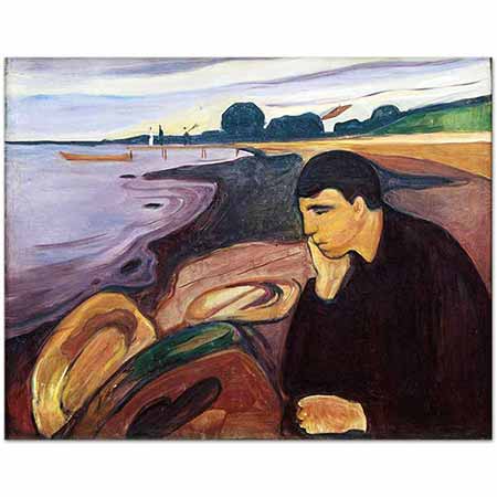 Edvard Munch Melankoli