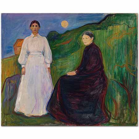 Edvard Munch Anne ve Kızı