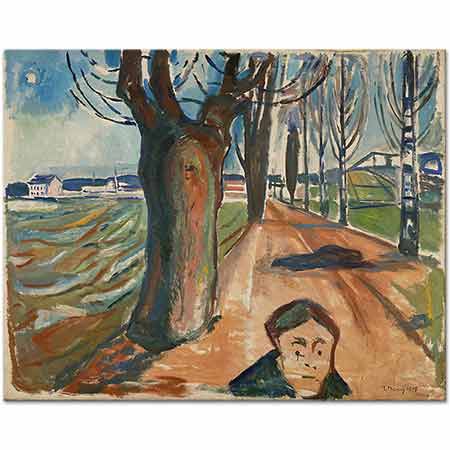 Edvard Munch Yoldaki Katil