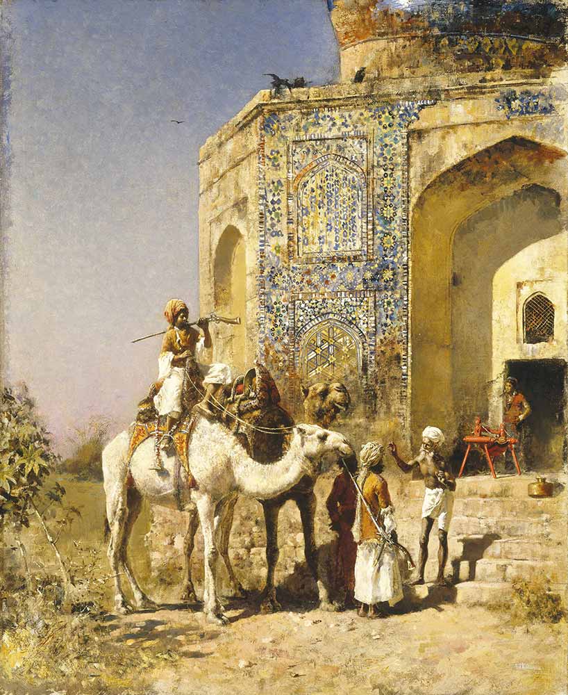 Edwin Lord Weeks Delhi'de Mavi Mozaikli Cami