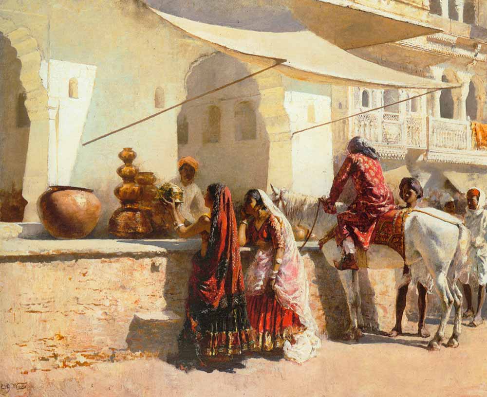 Edwin Lord Weeks Hindistan'da Pazar Yeri