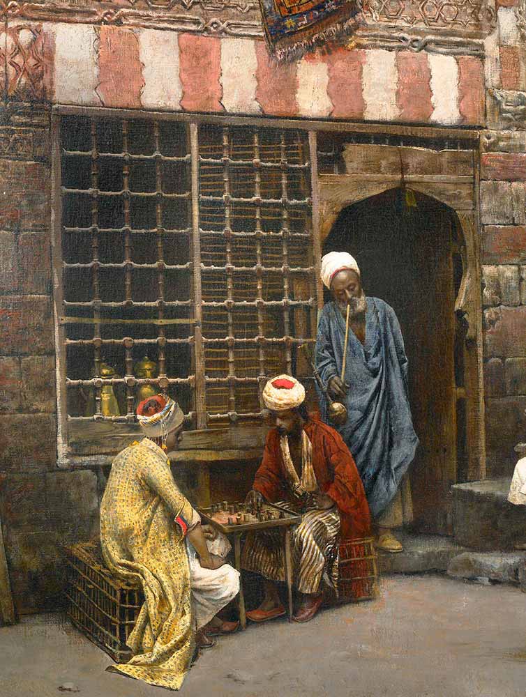 Edwin Lord Weeks Satranç Kahire