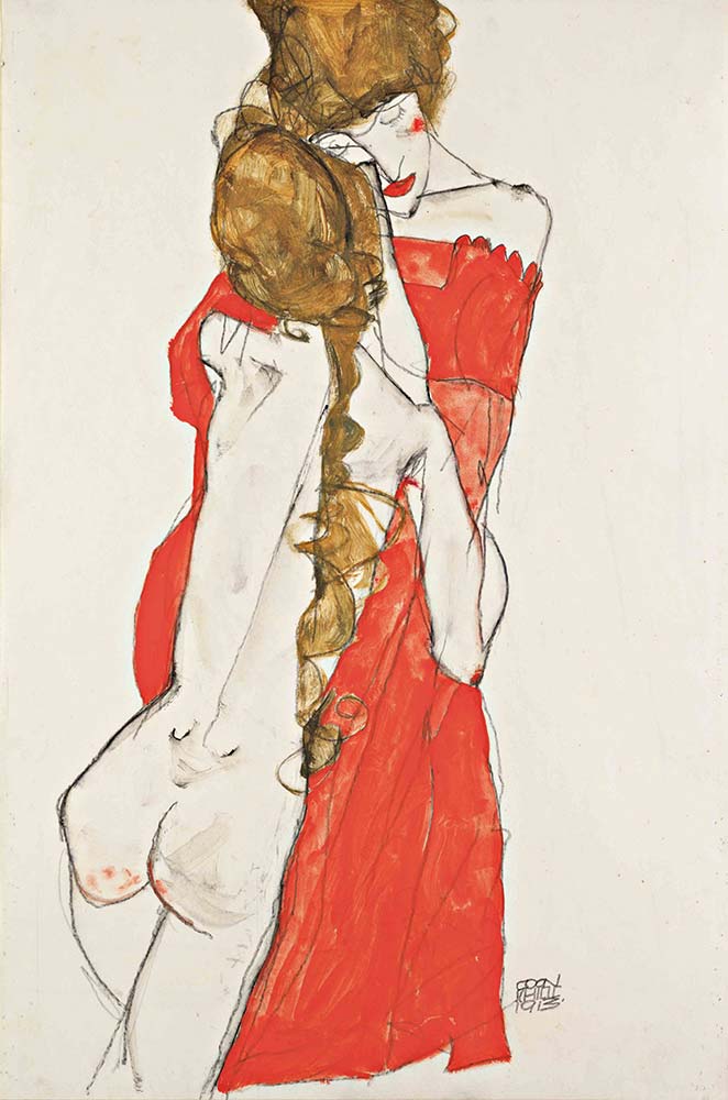 Egon Schiele Anne ve Kızı
