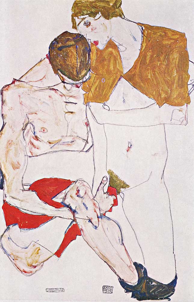 Egon Schiele Sevgililer