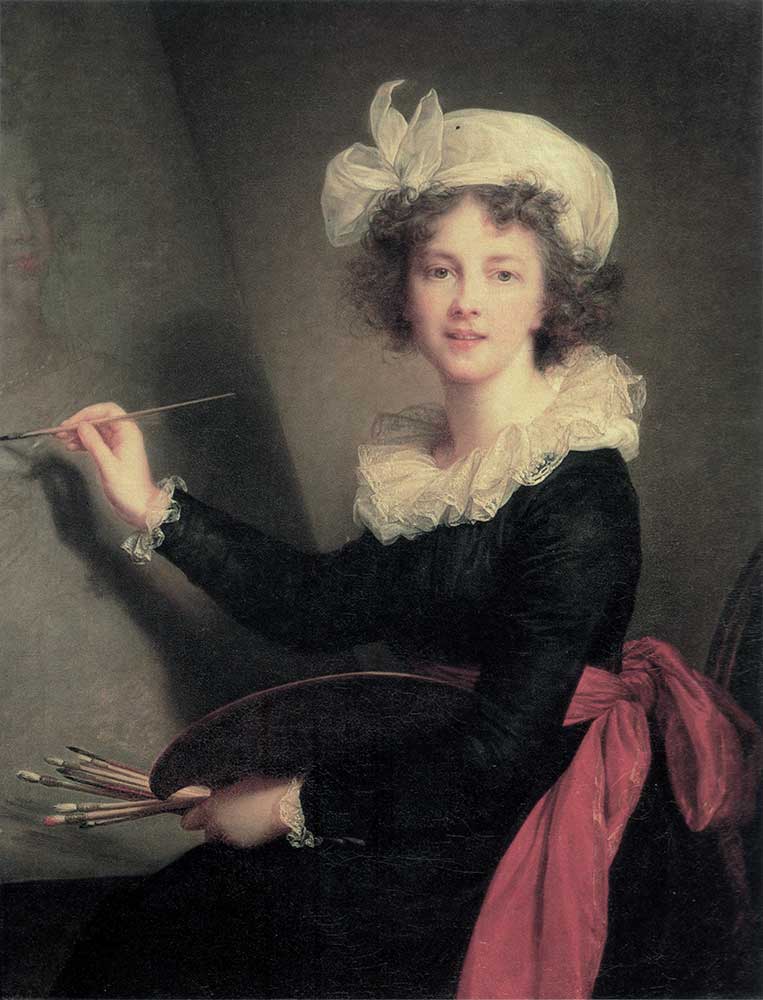 Elisabeth Vigee Le Brun Kendi Portresi
