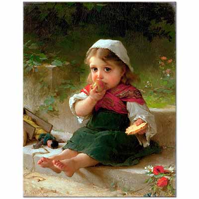 Emile Munier Elmalı Kız