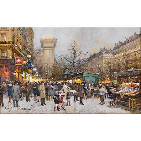 Eugene Galien Laloue Saint Denis Kapısı