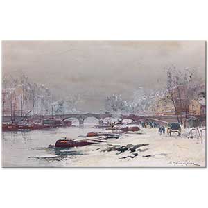 Eugene Galien Laloue Pigalle