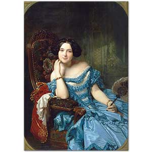 Federico de Madrazo Kuntz Dona Amalie de Liano