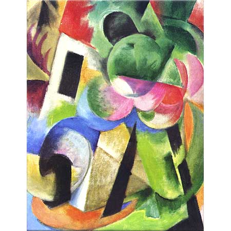 Franz Marc Küçük Kompozisyon 02