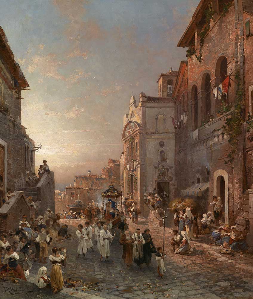 Franz Richard Unterberger Napoli