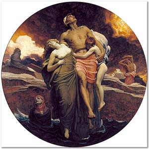Lord Frederic Leighton Denizin Ölüyü Reddi