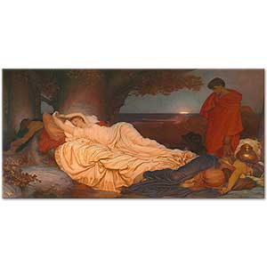 Lord Frederic Leighton Cimon ve Iphigen