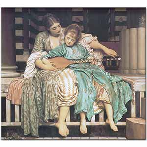 Lord Frederic Leighton Müzik Dersi