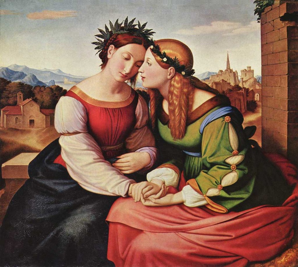 Friedrich Overbeck Italya ve Almanya