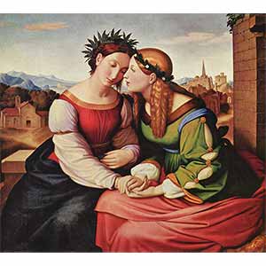 Friedrich Overbeck İtalya ve Almanya