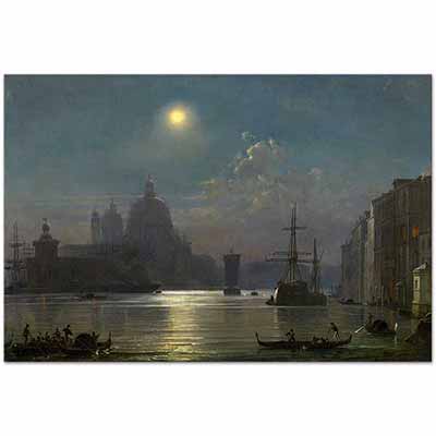 Friedrich Paul Nerly Venedik'te Gece