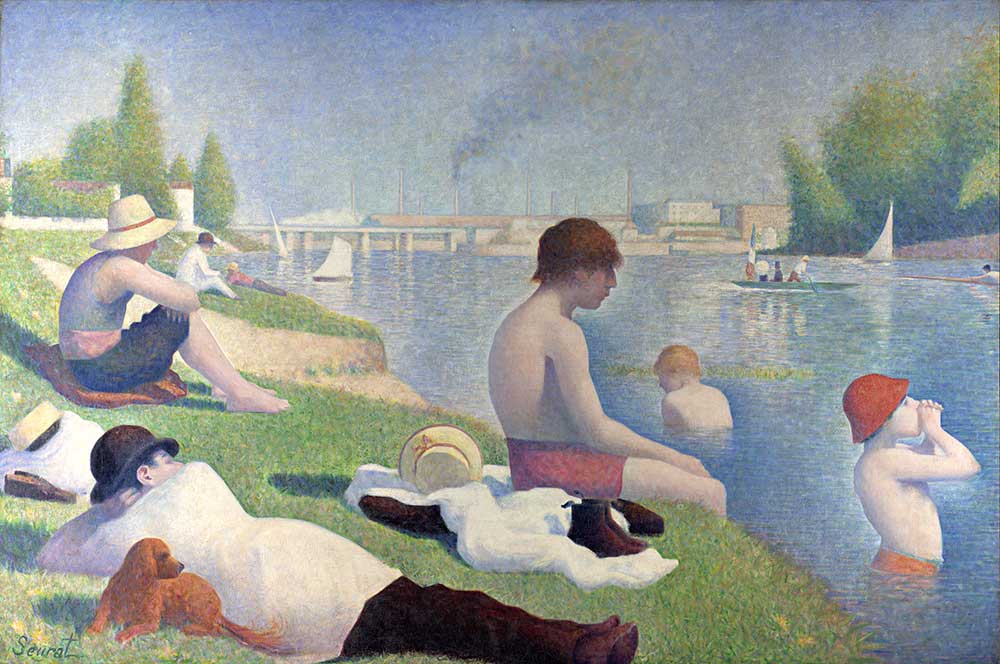 Georges Seurat Asnieres Plajı