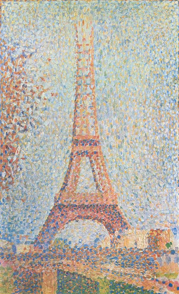 Georges Seurat Eyfel Kulesi